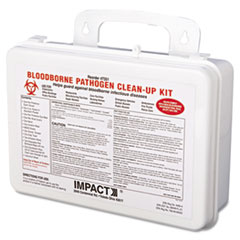 Bloodborne Pathogen Cleanup Kit, OSHA Compliant, Plastic