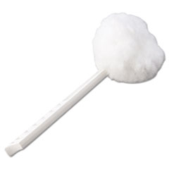 Toilet Bowl Mop, 12-Inch Overall Length x 5-3/4-Inch