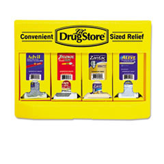 Single Dose Medicine
Dispenser, 110 Pieces,
Plastic Case - C-LIL&#39;
DRUGSTORE MEDICINE DISPENSER
FIRST AID KIT