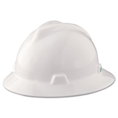V-Gard Hard Hats, Staz-On Pin-Lock Suspension, White -