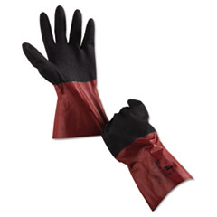 AlphaTec Chemical-Resistant Gloves, Size 10,