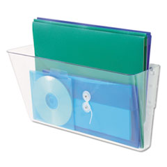 Add-on Pocket for Wall File, Letter, Clear -