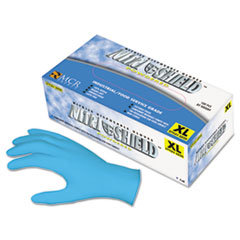 Disposable Nitrile Gloves,
X-Large, 4mil, Powdered -
C-NTRL CTD GLV KNIT WRIST XL
GRA/BLA 12 PR