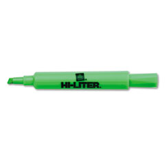 Desk Style Highlighter,
Chisel Tip, Fluorescent Green
Ink. 12/Pk - HILIGHTER,FLGN