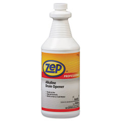 Alkaline Drain Opener Quart
Bottle - ZEP PROFESSIONAL
DRAINN OPENER 1QT BTL 12 - 1