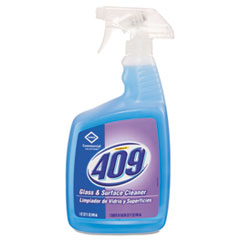 Glass and Surface Cleaner,
32oz Spray Bottles -
C-FORMULA 409 GLASS&amp;SUR9/32
OZ. COMMERCIAL SOLU