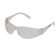 Checklite Scratch-Resistant Safety Glasses, Clear Lens -