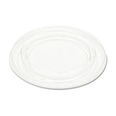 Plastic Souffle Cup Lids, 5.5 oz., Clear - CLEAR PORTION