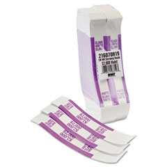 Self-Adhesive Currency
Straps, Violet, $2,000 in $20
Bills, 1000 Bands/Pack -
STRAP,CURRENCY,$2000,VL