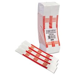 Self-Adhesive Currency
Straps, Red, $500 in $5
Bills, 1000 Bands/Pack -
STRAP,CURRENCY,$500,RD