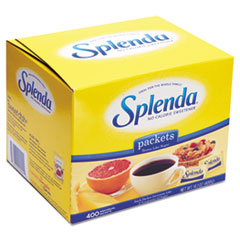 No Calorie Sweetener Packets,
400/Box -
BEVERAGE,SPLENDA,400BX