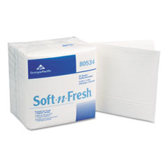 Soft-n-Fresh Patient Care Disposable Wash Cloths, 13 x