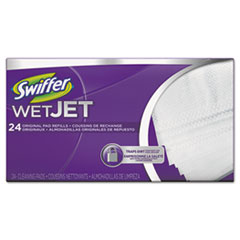 WetJet System Refill Cloths,
14&quot; Wide, 3&quot; Deep - C-SWIFFER
WET RFL CLTH WET JET WHI 4/24
COUNT