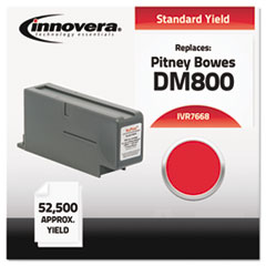 7668 Compatible,
Remanufactured, 766-8 Postage
Meter, 52500 Page-Yield, Red
- INKCART,PB 800R,RD