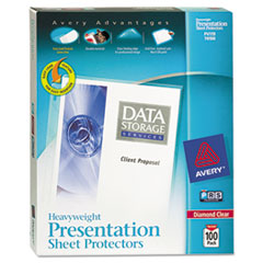 Top-Load Poly Sheet
Protectors, Hvy Gauge,
Letter, Diamond Clear,
100/Box -
PROTECTOR,SHT,TPLD,CLR