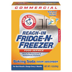 Fridge-N-Freezer Pack Baking
Soda, Unscented, Powder, 16
oz - C-ARM HAMMER COMM
BKGSODA 16OZ BX 12