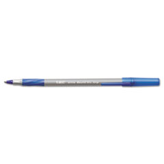 Ultra Round Stic Grip Ballpoint Stick Pen, Blue