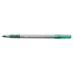 Ultra Round Stic Grip Ballpoint Stick Pen, Green