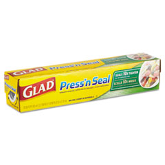 Press&#39;n Seal Plastic Wrap, 11
4/5 x 76 1/5&#39;, 70 Square
Feet, White - GLAD PRESS &#39;N
SEAL12/70&#39;