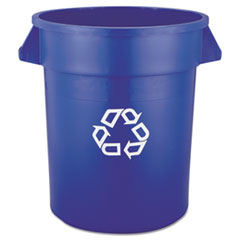 Brute Recycling Container,
Round, 20 gal, Blue - 20 GAL
BRUTE RECYCLING CONTAINER