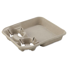 StrongHolder Molded Fiber Cup
Tray, 8-22oz, Two Cups - 2CUP
CUP CARRIER W/FD TRY 8-22OZ
NRRW-COMP 400