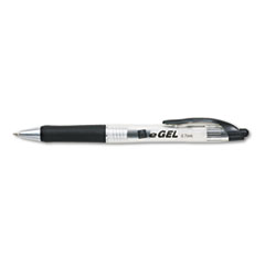 eGEL Roller Ball Retractable Gel Pen, Black Ink, Medium -