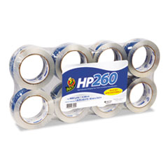 Carton Sealing Tape, 1.88&quot; x
60 yards, 3&quot; Core, Clear,
8/Pack - TAPE,PCKG,HP260,8/PK