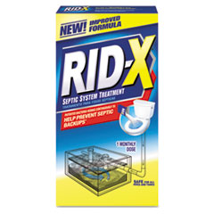 Rid-X Septic System
Treatment, Concentrated
Powder, 9.8 oz. Box - RID-X
PWDR SEPTIC SYS TREAT 9.8OZ
CONC 12