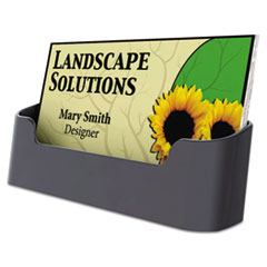 Business Card Holder, Capacity 50 2 x 3 1/2 Cards,
