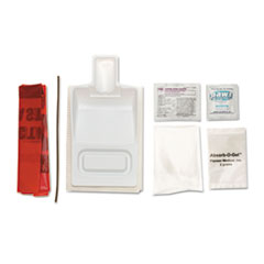 Fluid Clean-Up Kit, 7 Pieces, Synthetic-Fabric Bag - FLUID