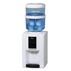ZeroWater Dispenser with
Filtering Bottle, 5 gal,
Clear/White/Blue -
COOLER,WATER,ZERO,WH