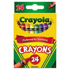 Classic Color Pack Crayons, 24 Colors/Box - CRAYON,CLSC