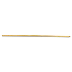 Threaded End Broom Handle, Lacquered Hardwood, 15/16&quot;