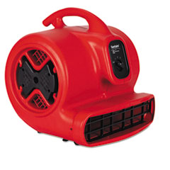Commercial Three-Speed Air
Mover, 1/2 hp Motor, 20 Ibs,
Red/Black - C-SANITAIRE 3SPD
AIR MOVER .5HP 5AMPS 25FT CRD
