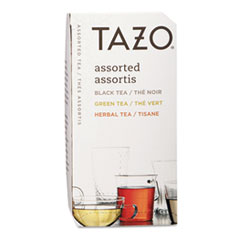 Assorted Tea Bags, Three Each
Flavor, 24 Tea Bags/Box -
TEA,TAZO ASSORTED