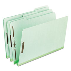 Pressboard Folders with Two 2&quot; Capacity Fasteners, Legal,