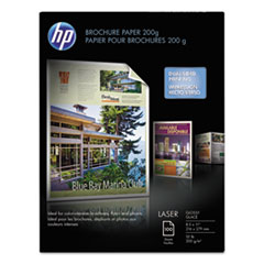 Laser Brochure Paper, Glossy,
52 lb, 8-1/2 x 11, 100
Sheets/Pack -
PAPER,PHOTO,CLJ,100SH,GLS
