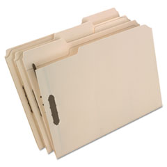 Manila Two-Fastener Classification Folders with