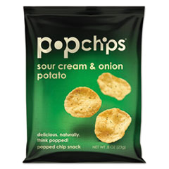 Potato Chips, Sour Cream and
Onion Flavor, .8 oz Bag -
FOOD,POPCHIPS,S.CR&amp;ONION