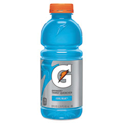 Thirst Quencher, Cool Blue,
20 oz Bottle -
BEVERAGE,GATORADE,COOL BL, 
24/CS