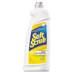 Soft Scrub Total All Purpose
Bath and Kitchen Cleanser,
Lemon, 24 oz - C-SOFT SCRUB
LEMON 9/24