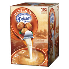 Flavored Liquid Non-Dairy
Coffee Creamer, Hazelnut,
0.44 oz Cups - CREAMER,INT
DEL,HAZELNUT