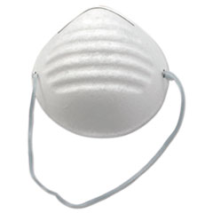 Disposable Dust Mask, White -
DISPOSABLE NON-TOXIC DUST
MASK WHI 50/BX