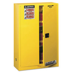 Sure-Grip EX Standard Safety
Cabinet, 43w x 18d x 65h,
Yellow - 45 GALLON CABINET
MANUALDOOR YELLOW
