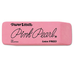 Pink Pearl Eraser, Medium, 24/Box - ERASER,PENCIL,MED,PK