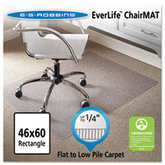 46 x 60 Rectangle Chair Mat,
Task Series AnchorBar for
Carpet up to 1/4&quot; -
CHAIRMAT,46X60,RECT,VALU