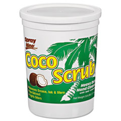 COCO SCRUB Heavy-Duty Hand
Cleaner, 3.8 lb Tub, Tropical
Coconut Scent - C-SPRAY NINE
COCO SCRUB H-DTY HAND CLNR
4LB TUB 6
