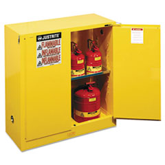 Sure-Grip EX Standard Safety
Cabinet, 43w x 18d x 44h,
Yellow - 30 GAL CAB SC W/PDLE
HNDL