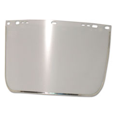 Face Shield Visor, 15 1/2&quot; x
9&quot;, Clear, Bound,
Plastic/Aluminum - C-BOUND
VISOR 9X15.5 F/JACKSON CLE