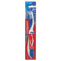Folding Travel Toothbrush,
Soft, Plastic, White/Blue -
COLGATE TOOTHBRUSH 72